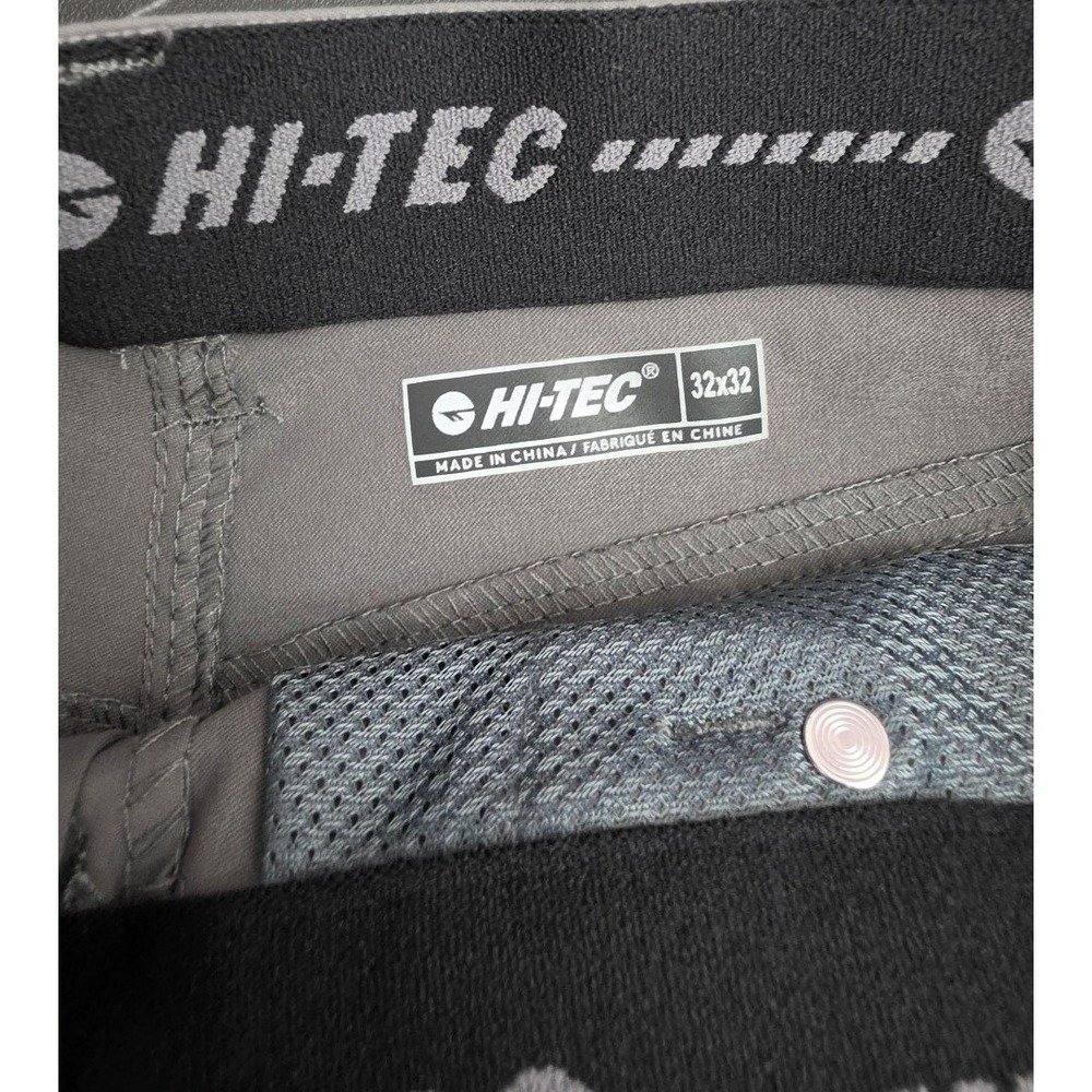 Hi-Tec Men's Performance Outdoor Hiking Utility Pants Gray Size 32x32 NWT - Picture 6 of 8